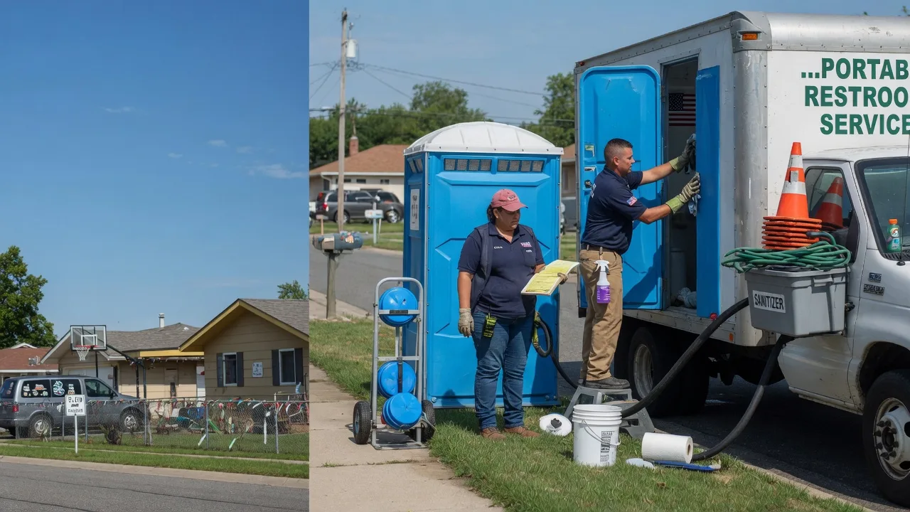 Portable Toilet Rental in Tecumseh, KS near me